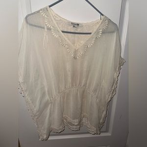 Off White Forever 21 Women’s Cover Up